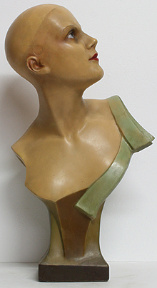 Ferige Restaurierung Gipsbüste